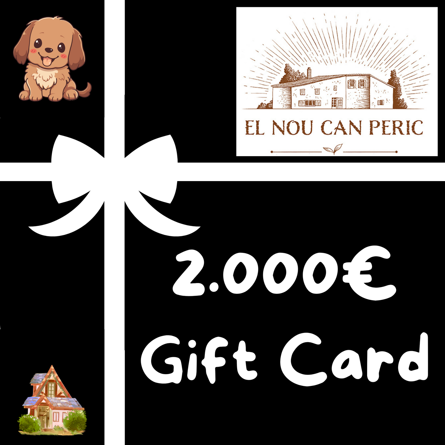 Targeta Regal Masia Rural El Nou Can Peric 🎁